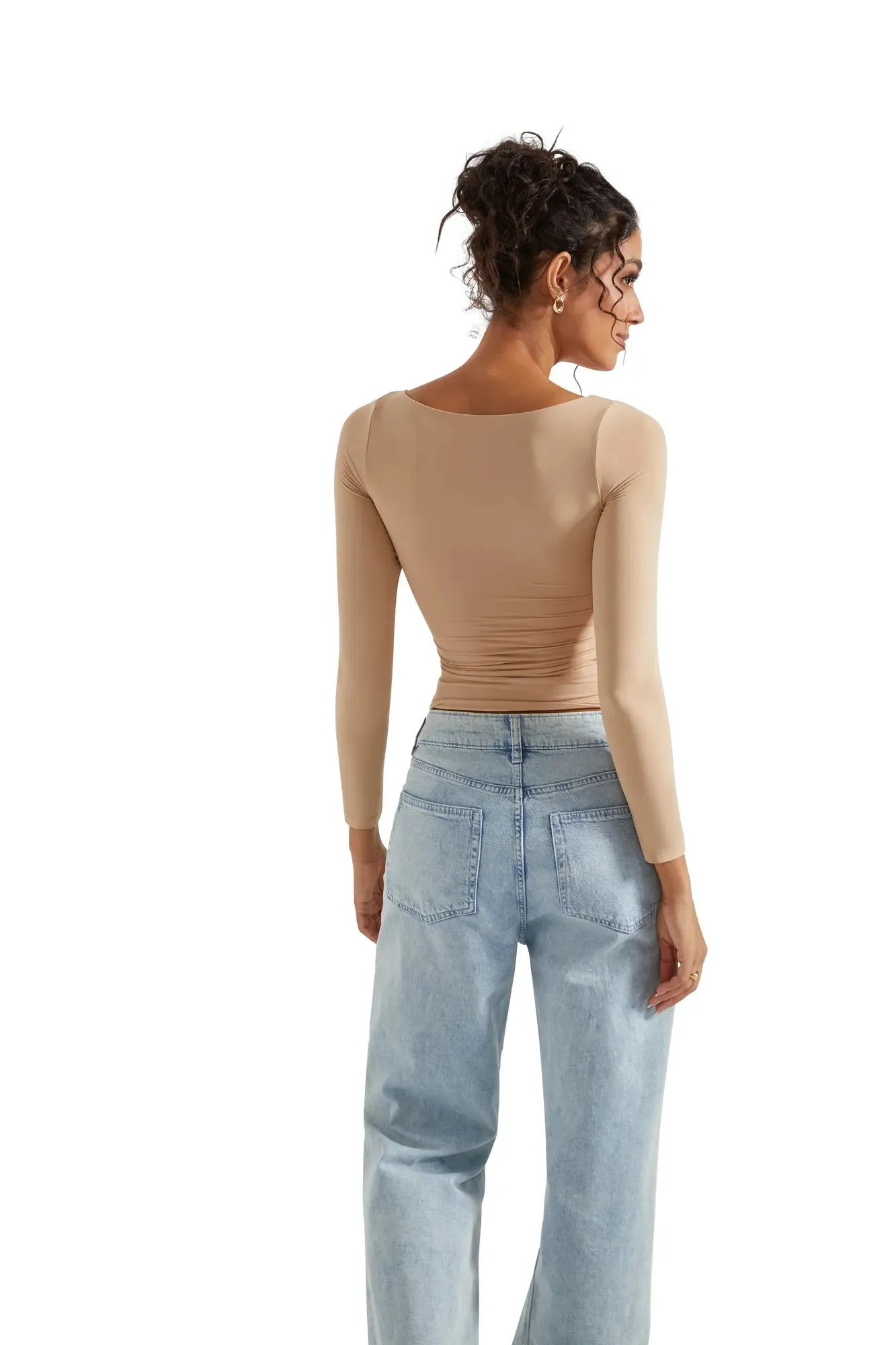 Buttery Soft Boat Neck Shirt - Long Sleeve