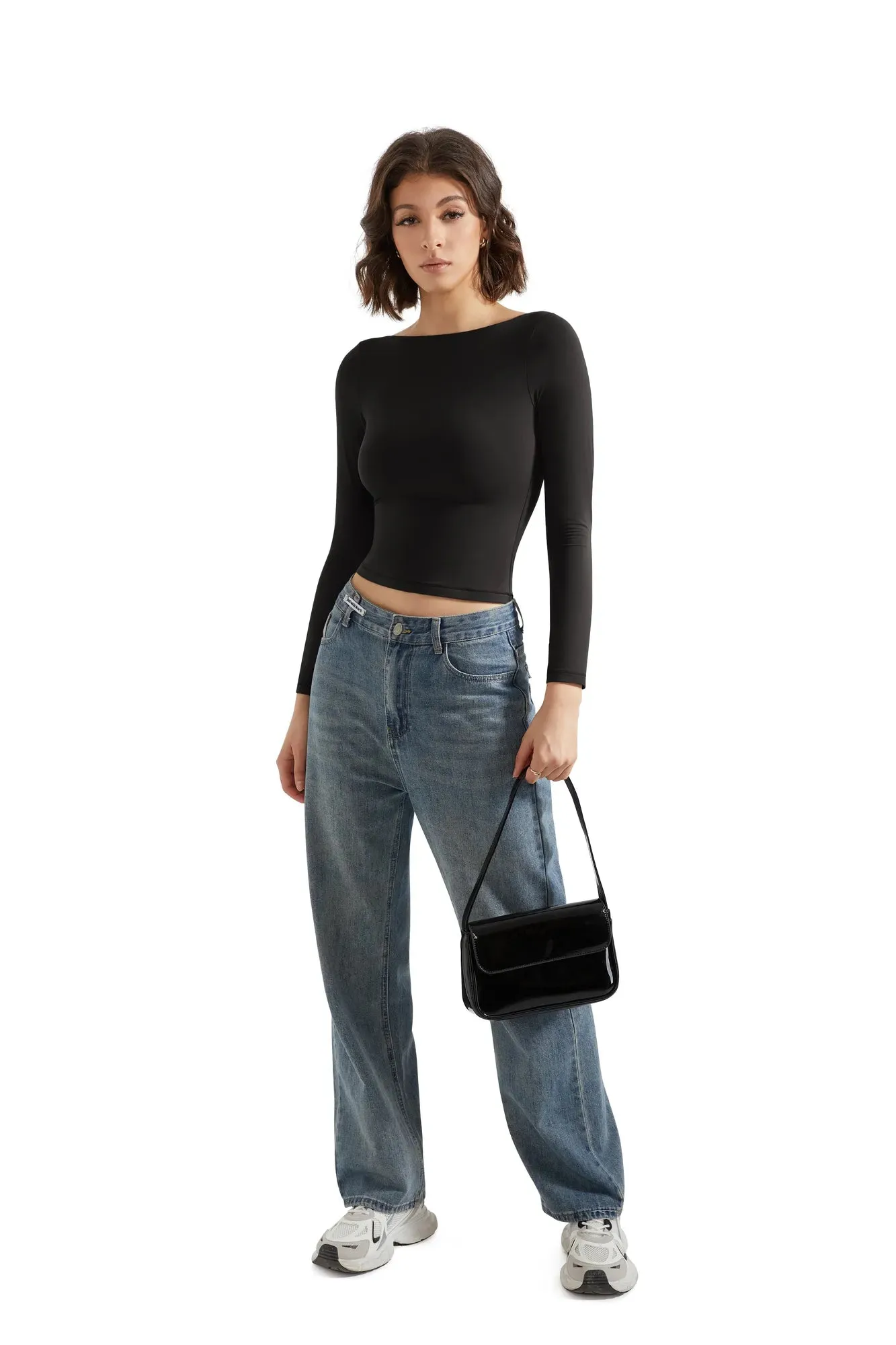 Buttery Soft Boat Neck Shirt - Long Sleeve