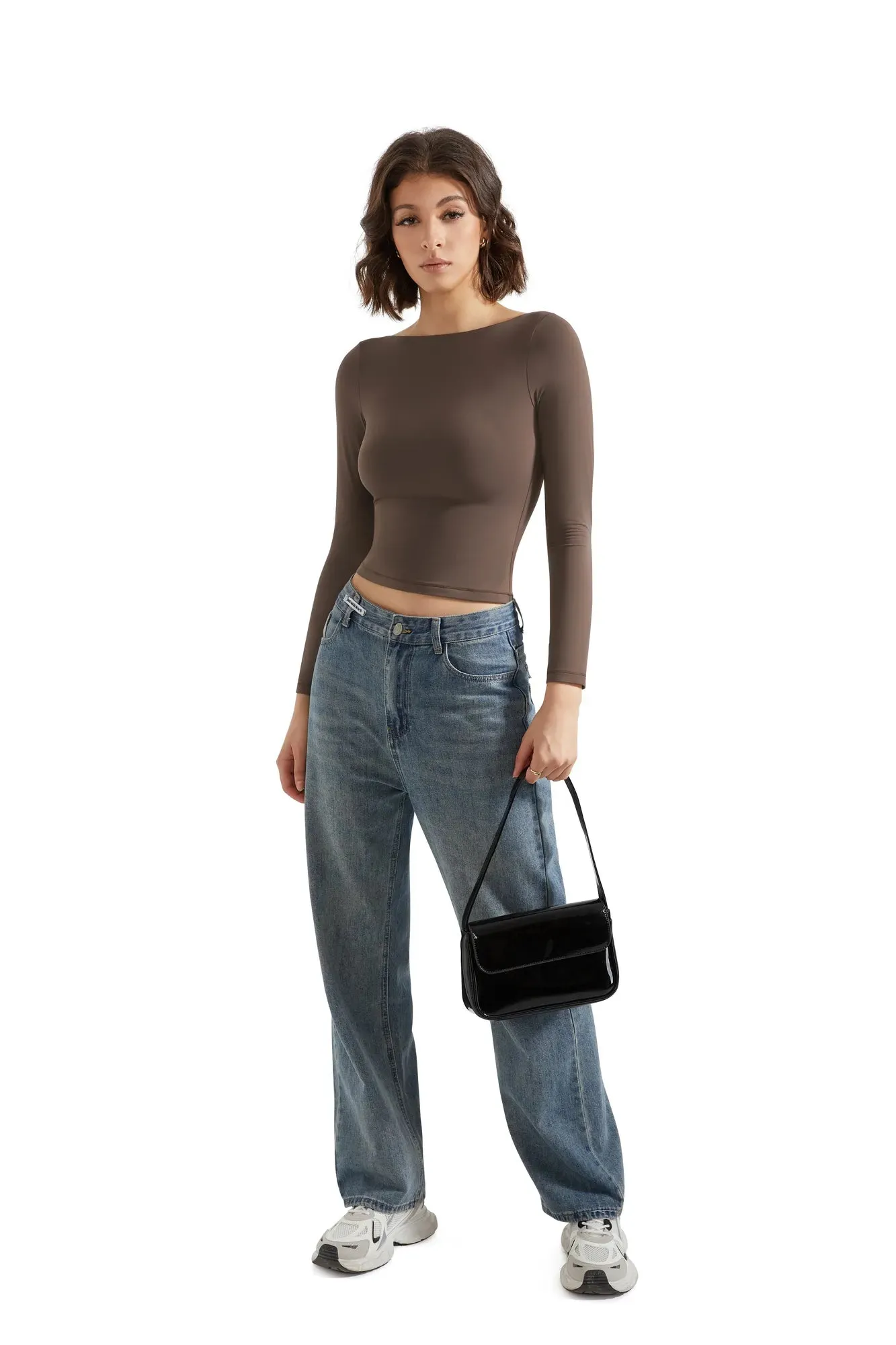 Buttery Soft Boat Neck Shirt - Long Sleeve