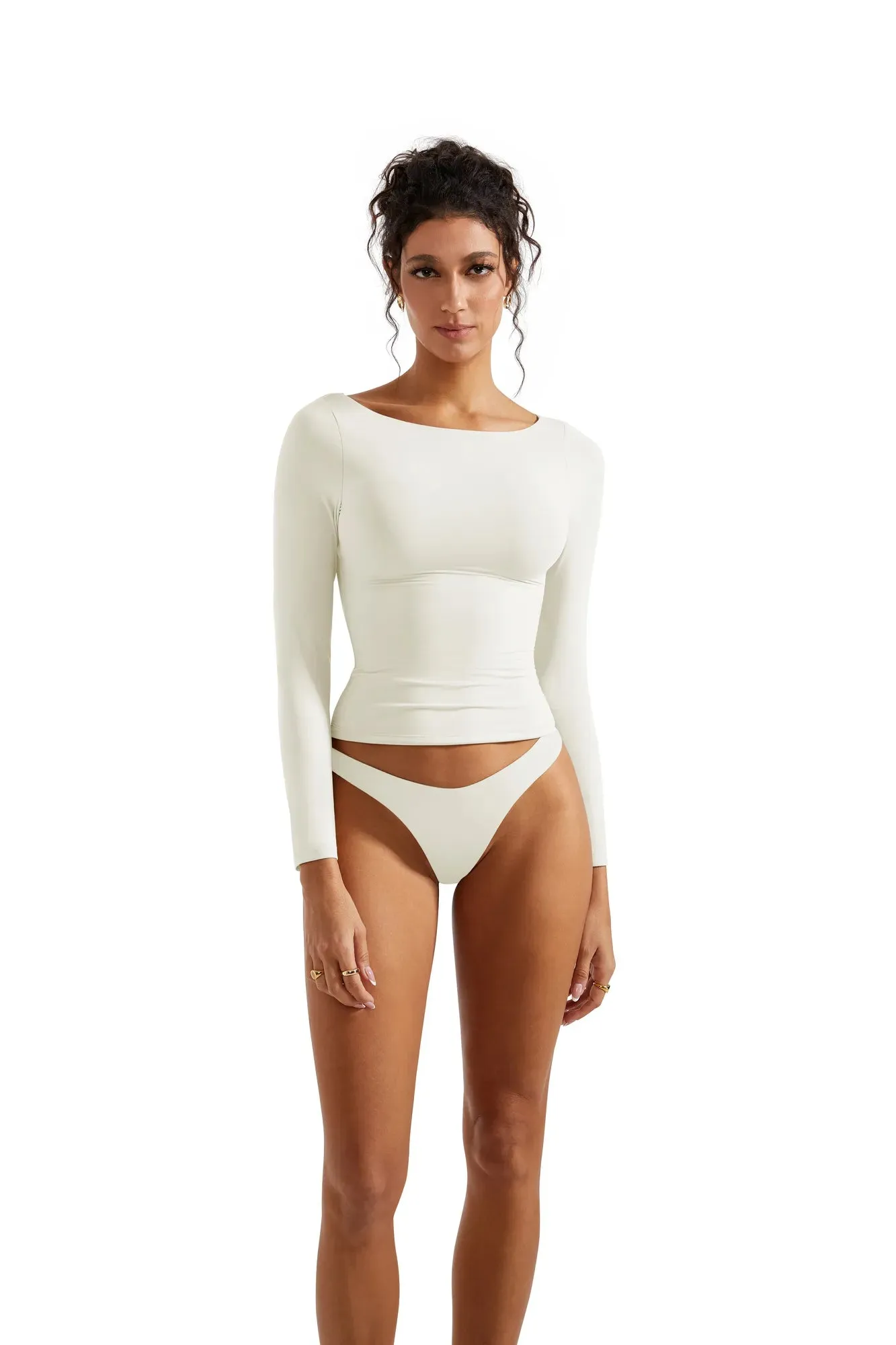 Buttery Soft Boat Neck Shirt - Long Sleeve