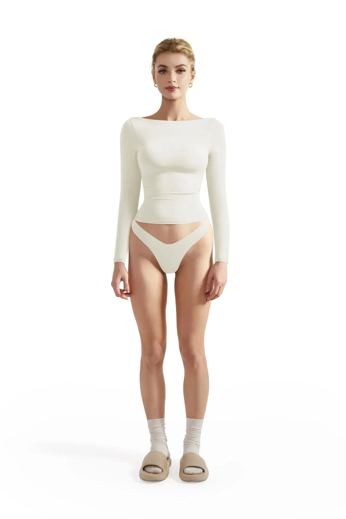 Buttery Soft Boat Neck Shirt - Long Sleeve