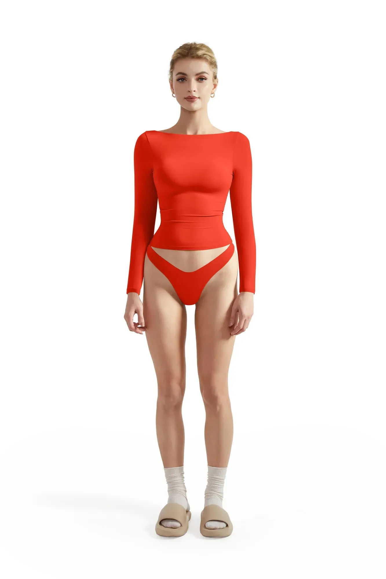 Buttery Soft Boat Neck Shirt - Long Sleeve