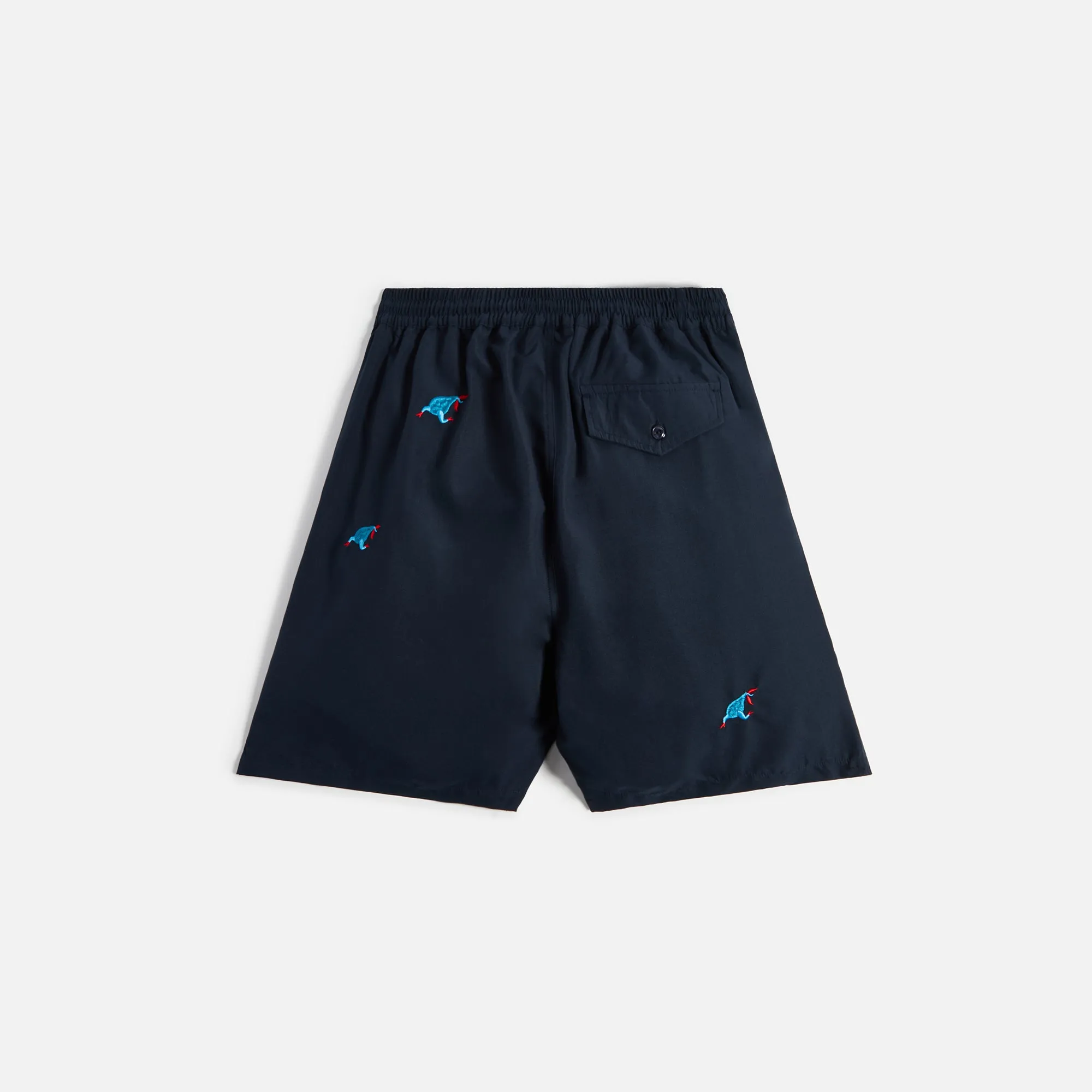 by Parra Running Pear Swim Shorts - Navy Blue