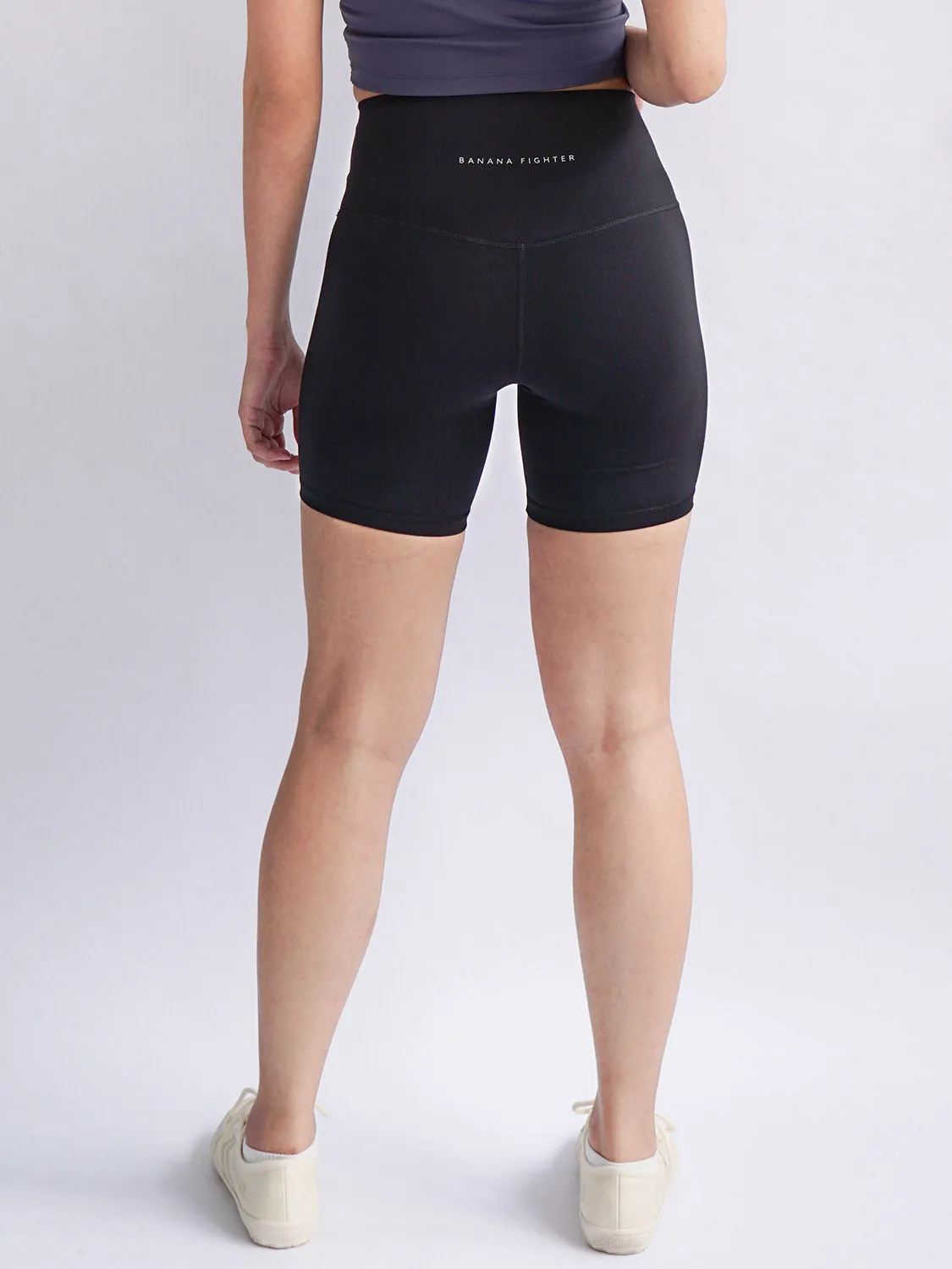 Cadence 6" Biker Shorts- Black