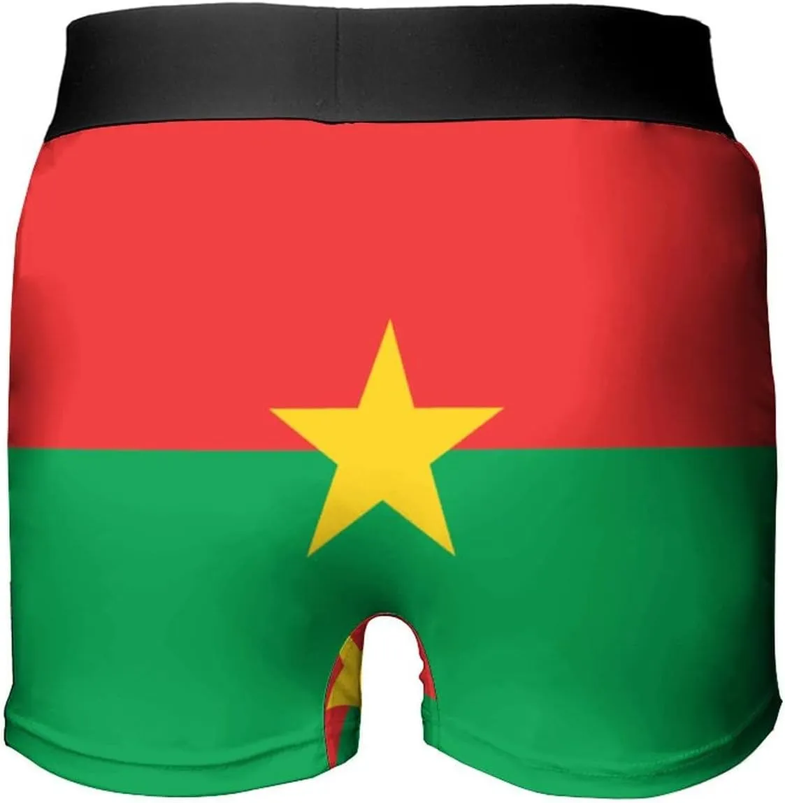 Calculay Macedonia Flag Men's Boxer Briefs Breathable Sports Shorts