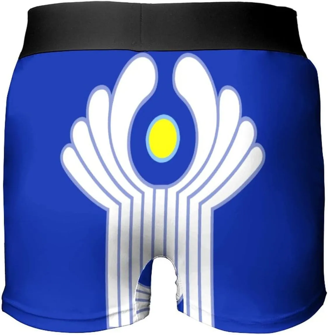 Calculay Moldova Flag Men's Boxer Briefs Breathable Sports Shorts