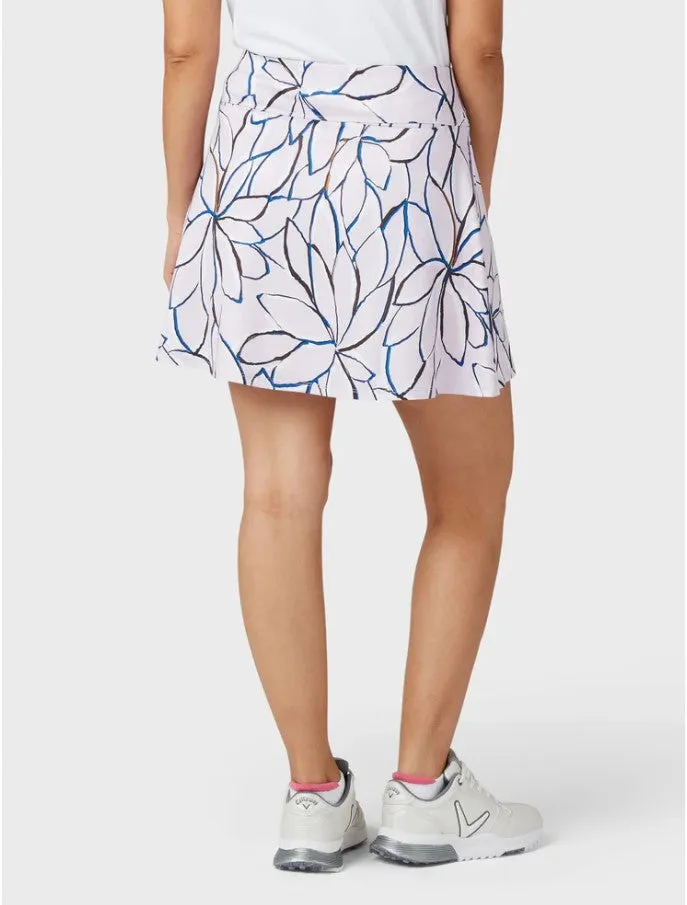 Callaway Women's 17" Floral Golf Skort