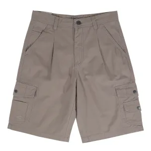 camel active Men Cargo Shorts in Regular Fit with Multipockets in 3 Colours Solid Cotton