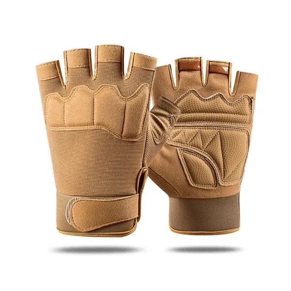 CAMO HALF FINGER GLOVES
