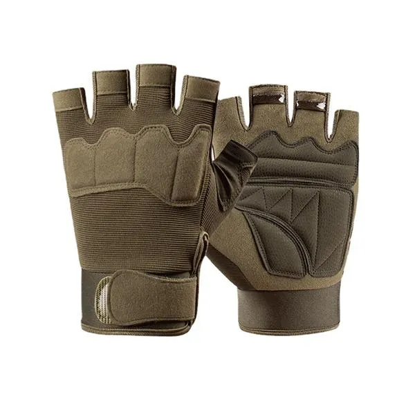 CAMO HALF FINGER GLOVES
