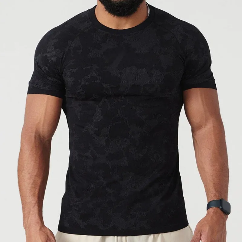 CAMO QUICK DRY ACTIVE TEE