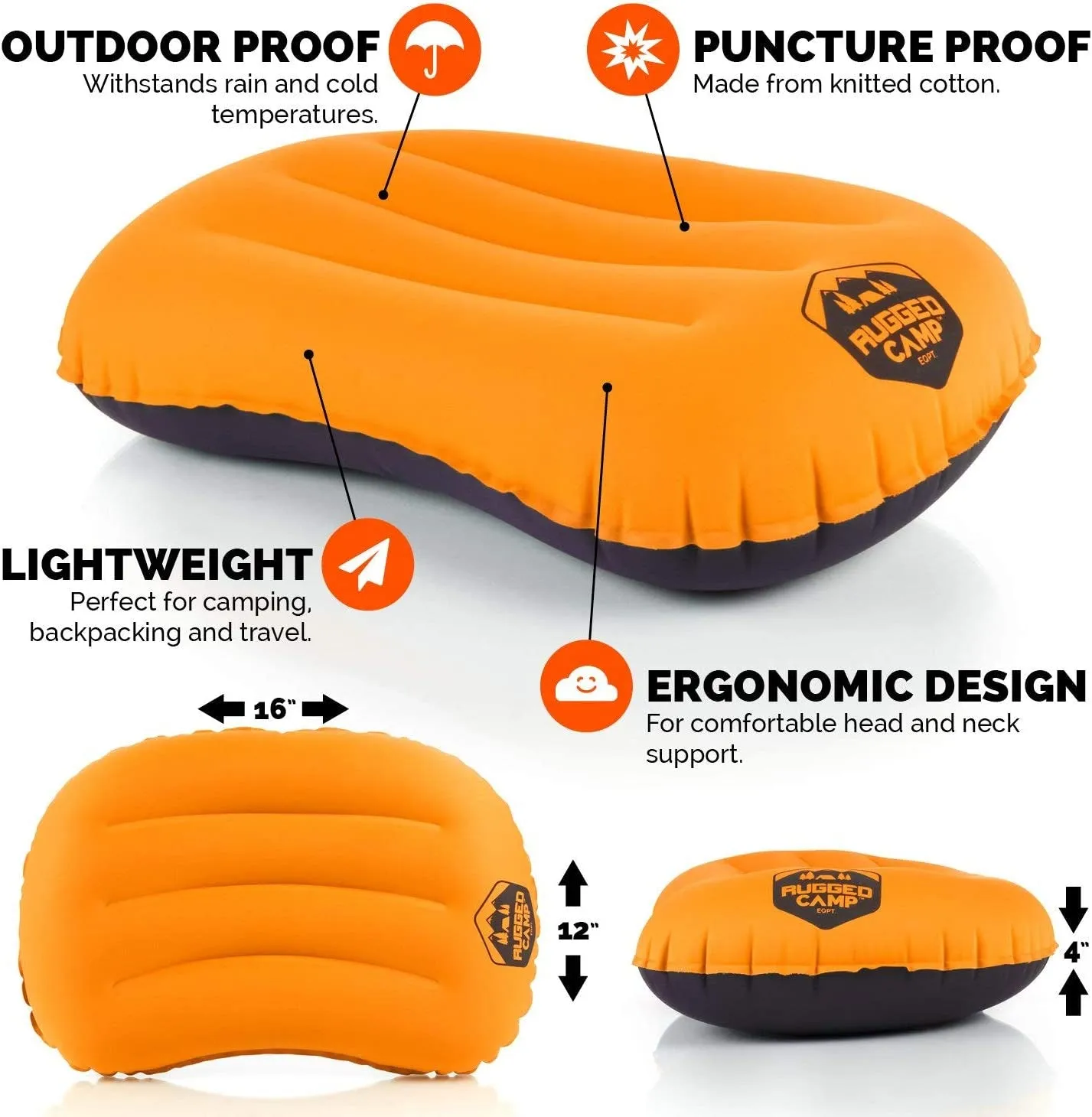 Camping Pillow - Backpack Pillow