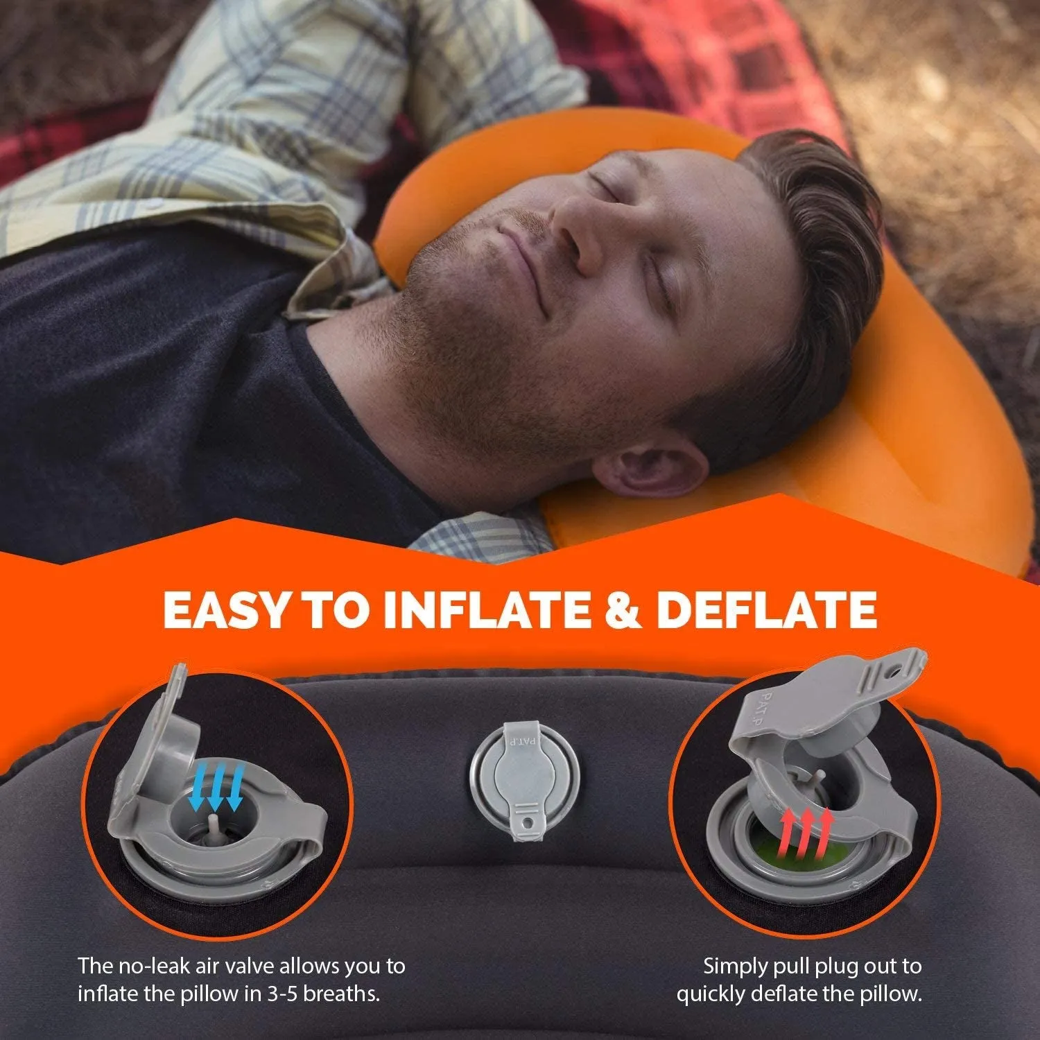 Camping Pillow - Backpack Pillow