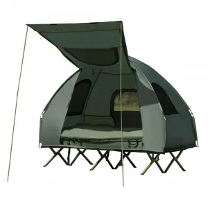 Camping Tent Cot 24761058 with Air Mattress and Sleeping Bag,2-Person Foldable Outdoor