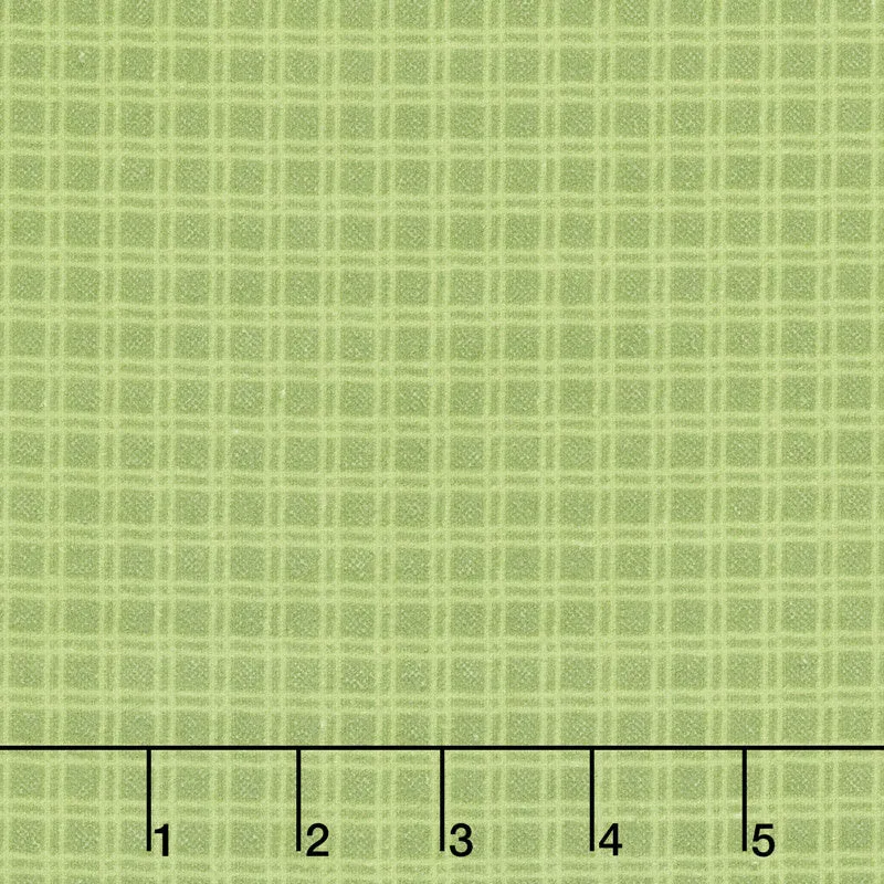 Campsite Critters Flannel - Plaid Grass Yardage