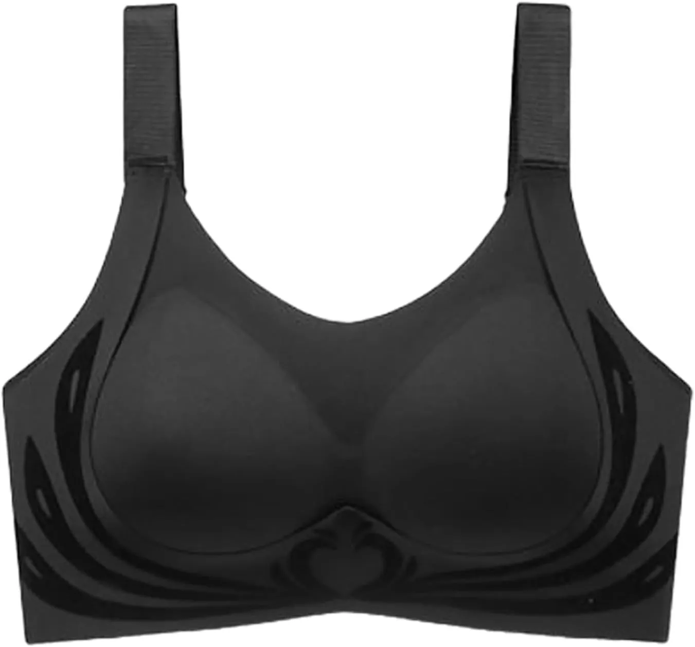 Caralush Bra Lushfitting Powerful Push-up Seamless Bra Smoothing No Underwire Anti Sagging Super Gather Bras Old Woman