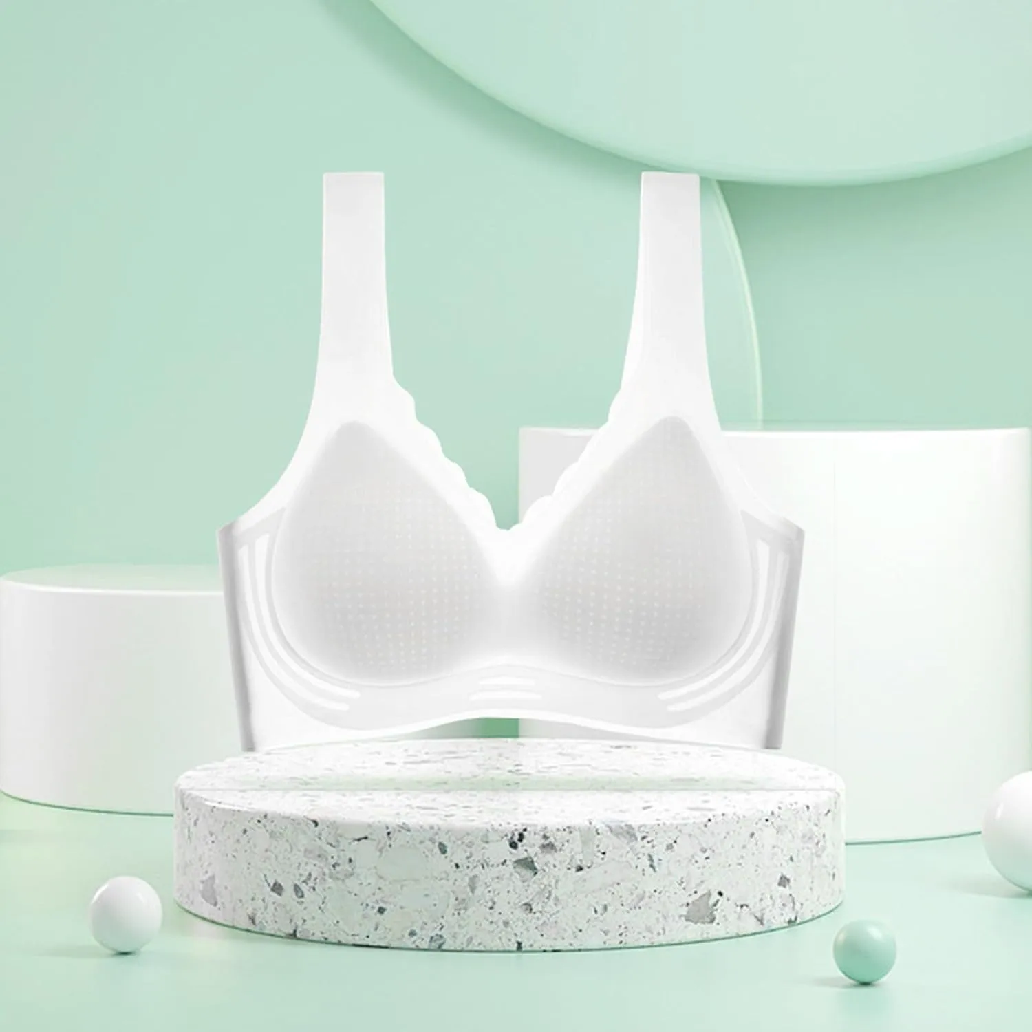 Caralush Bra Wmstylist Lushfitting Comfort Powerful Push-Up Camixs Bra Seamless Wireless Anti-Sagging Bralettes