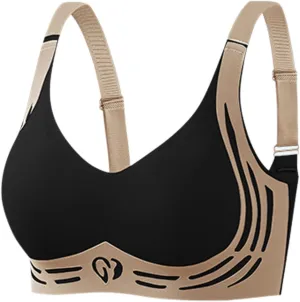 Caralush Pushup Bra, Lifting Bras for Sagging Breasts Super Gather Bra Wireless Push-Up Bra for Women Everyday