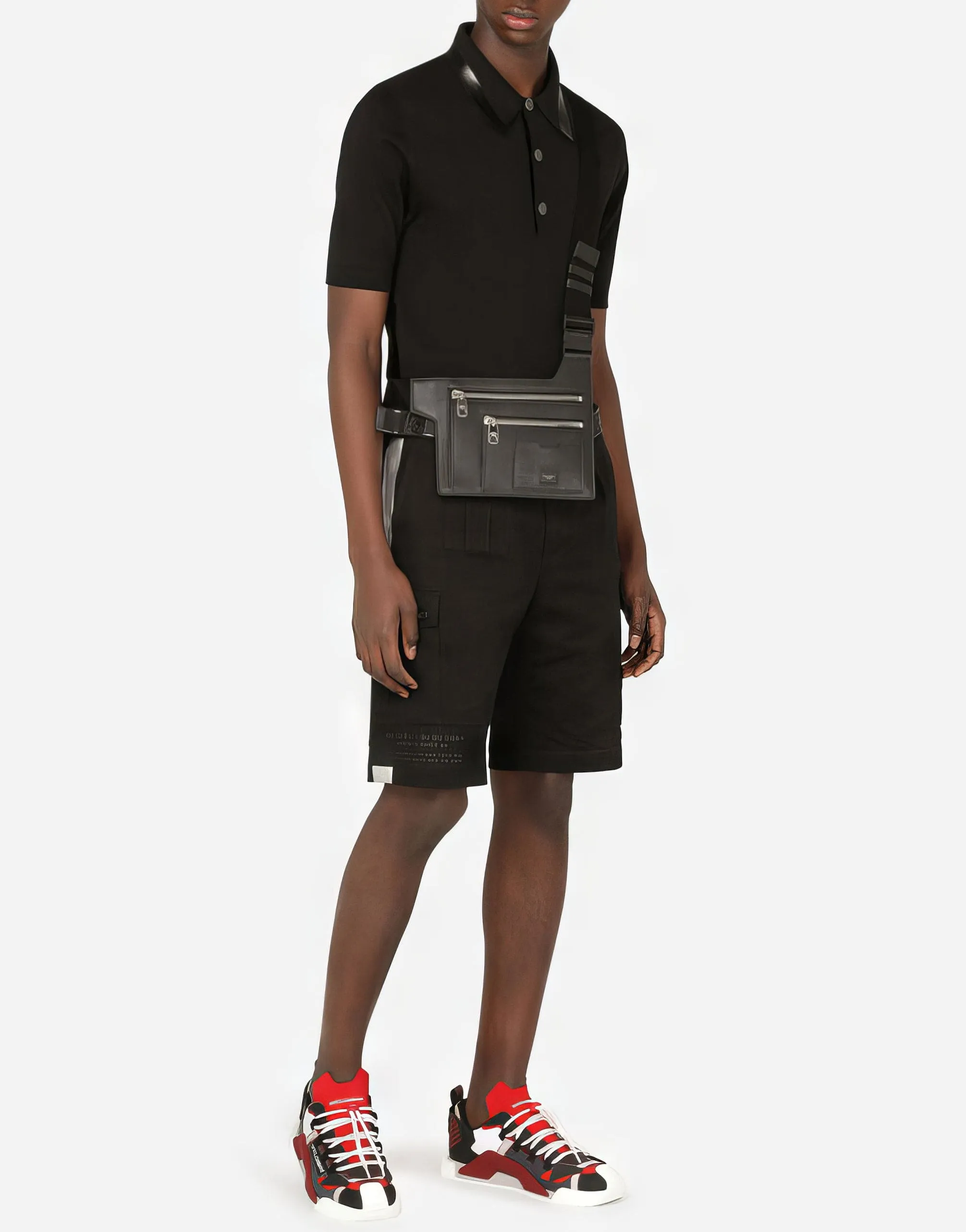 Cargo-Style Stretch Jogging Shorts