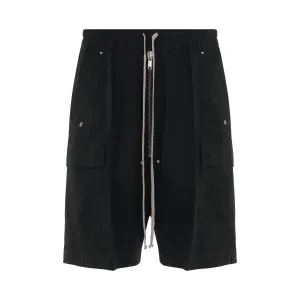 Cargobela Woven Shorts in Black