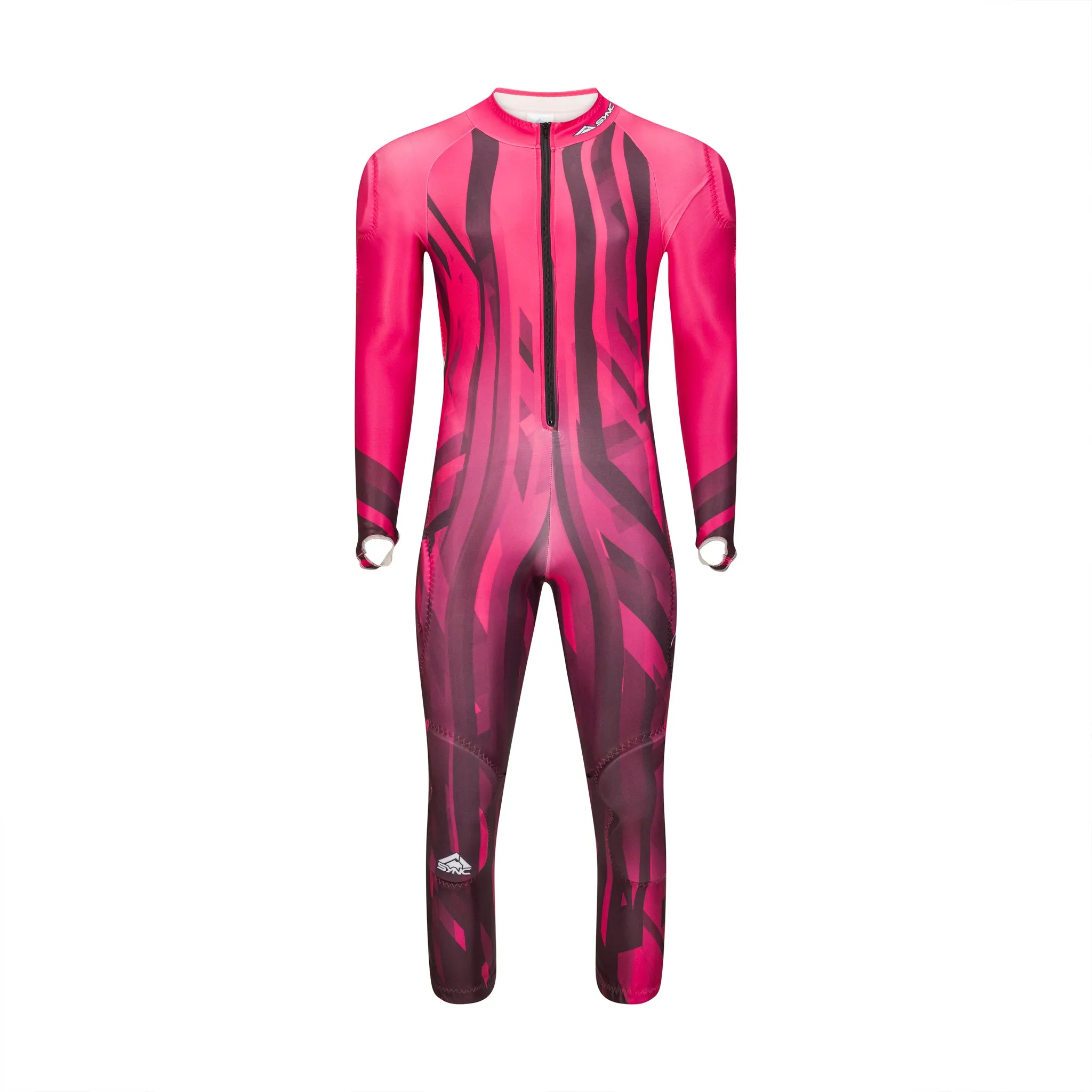 Carson Adult Race Suit - Pink/Black