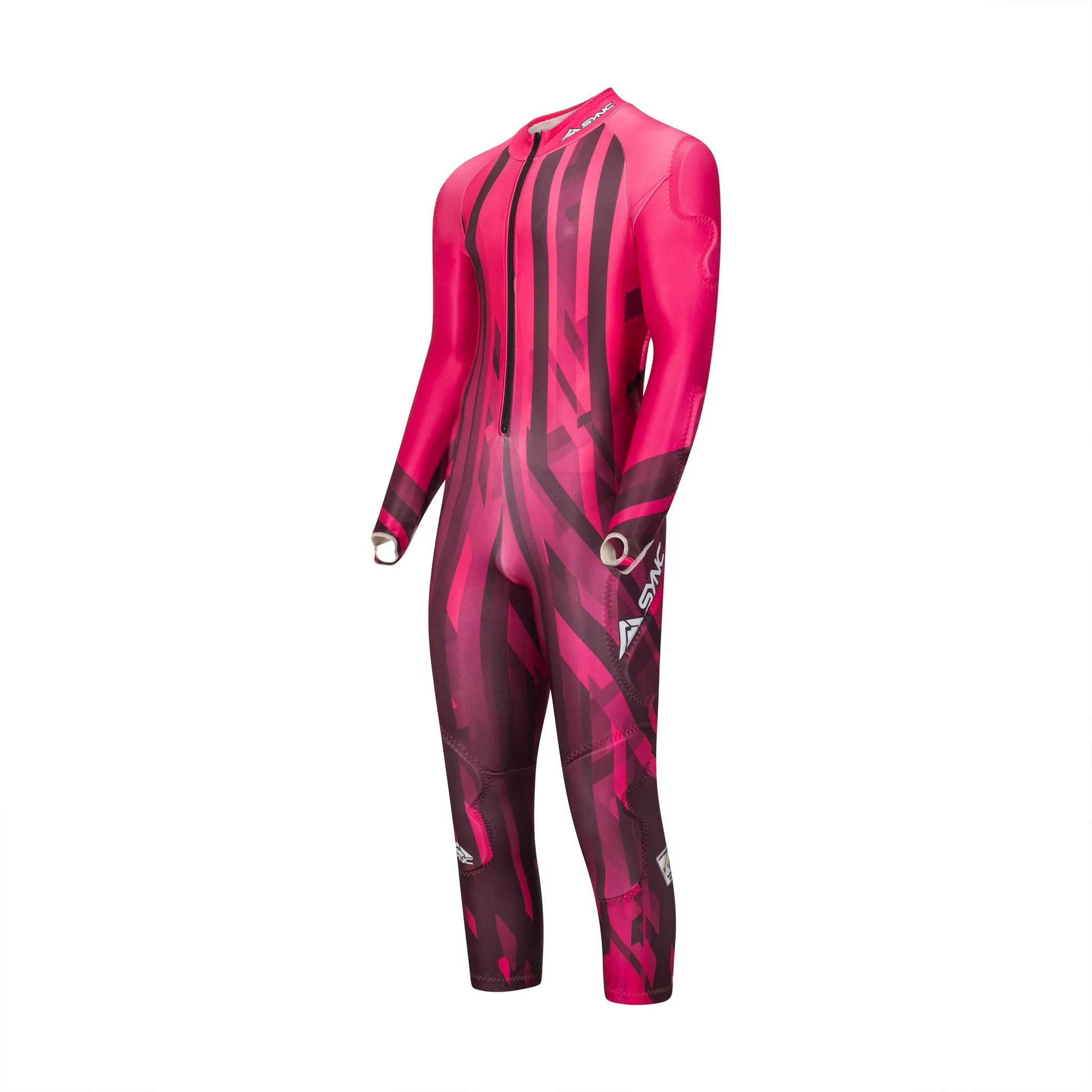 Carson Adult Race Suit - Pink/Black