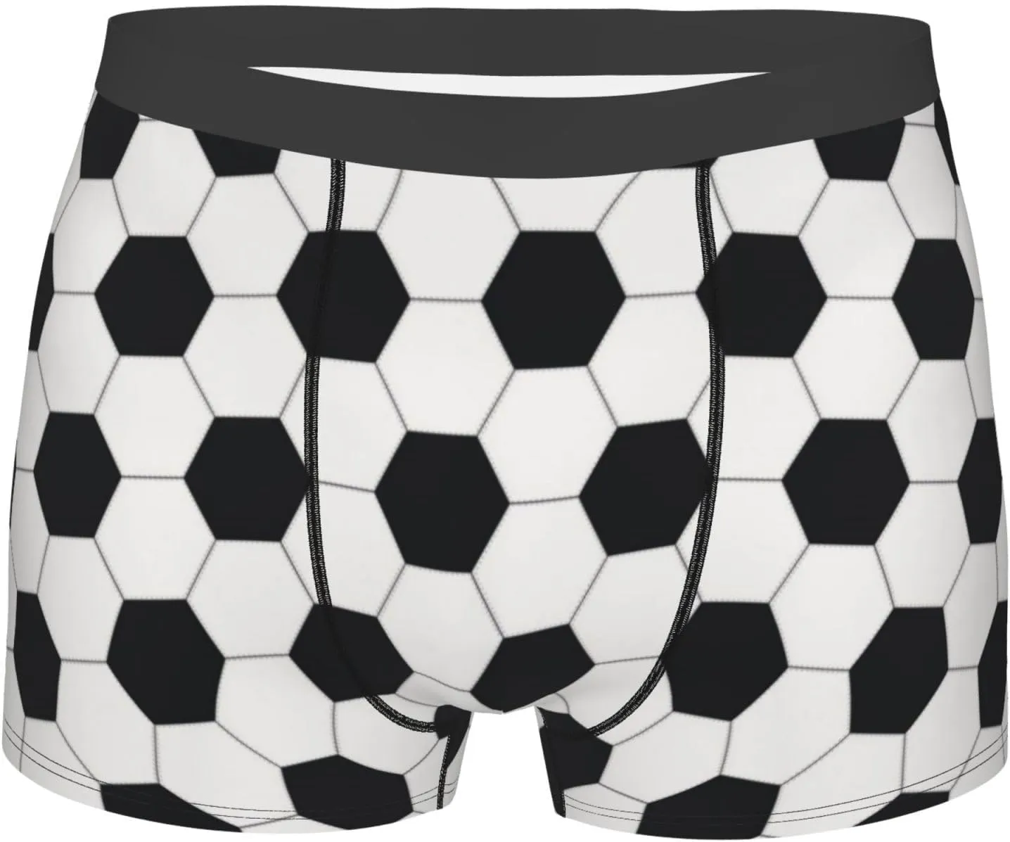 Cartoon Whale Fashion Men'S Underwear Boxer Briefs Comfor Breathable