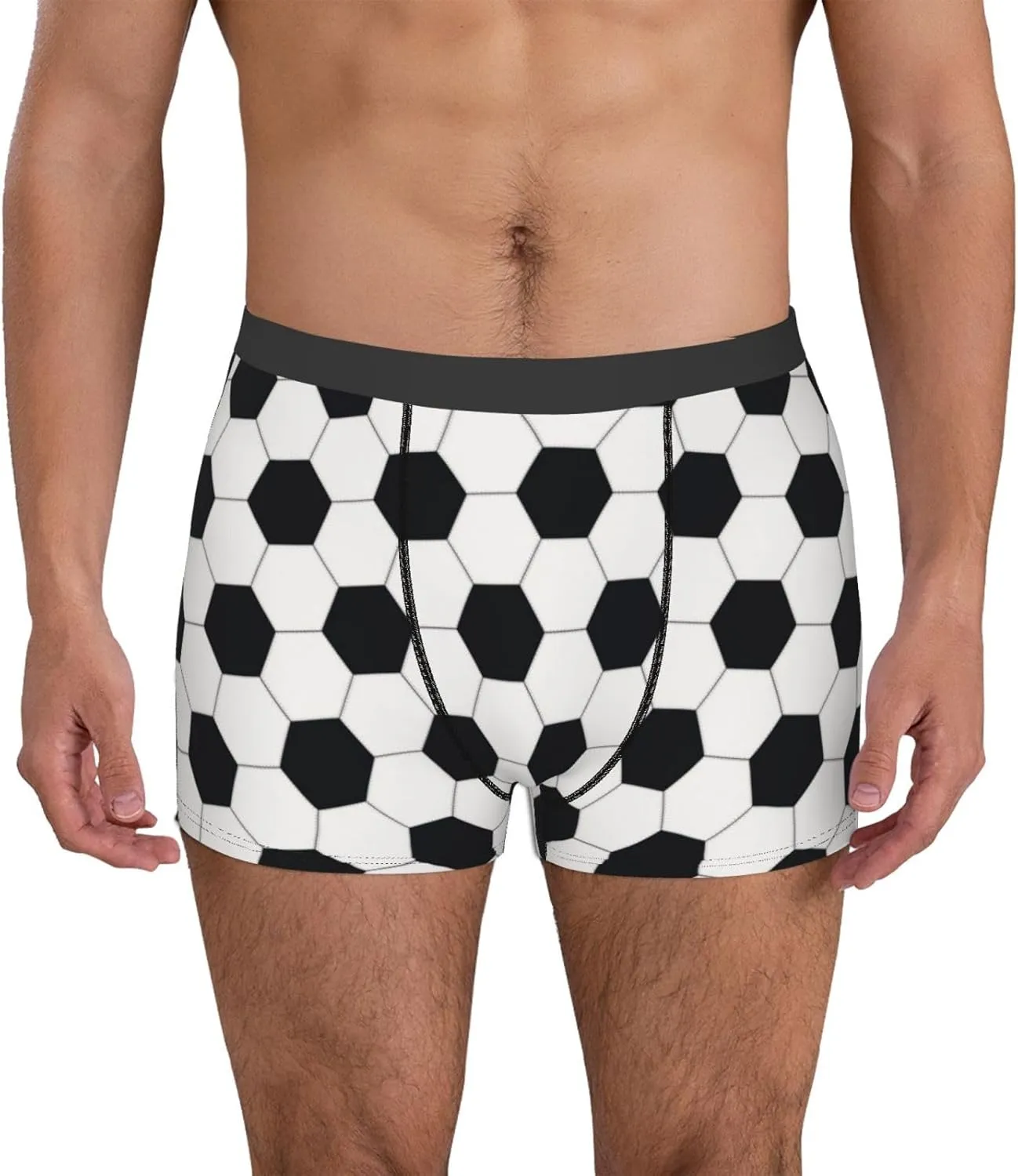Cartoon Whale Fashion Men'S Underwear Boxer Briefs Comfor Breathable
