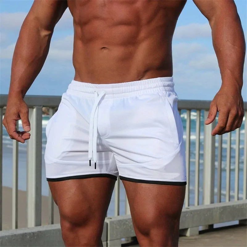 Casual Breathable Joggers/Boardshorts with Mesh
