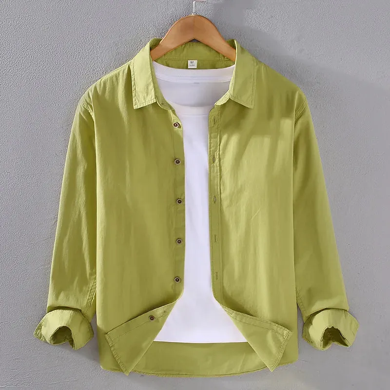 Casual Lapel Relax Fit Shirts