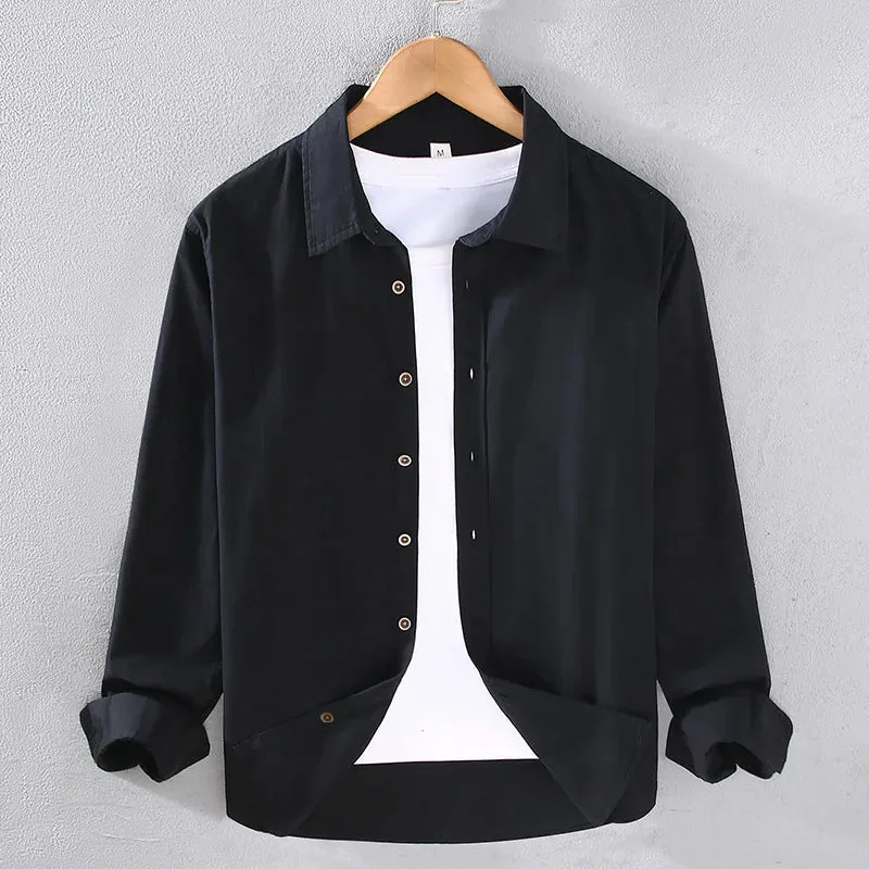 Casual Lapel Relax Fit Shirts