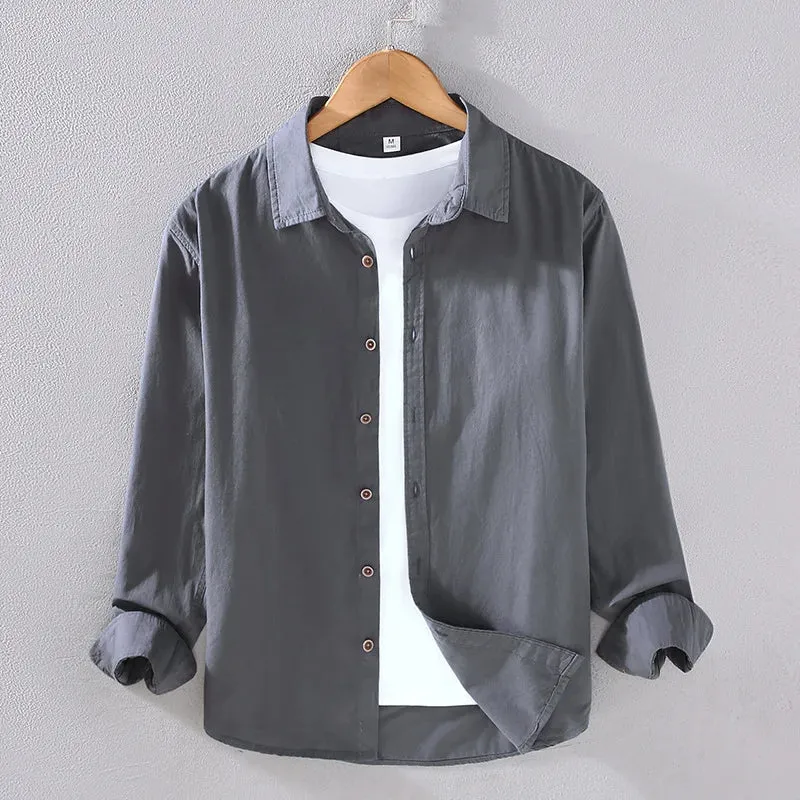 Casual Lapel Relax Fit Shirts