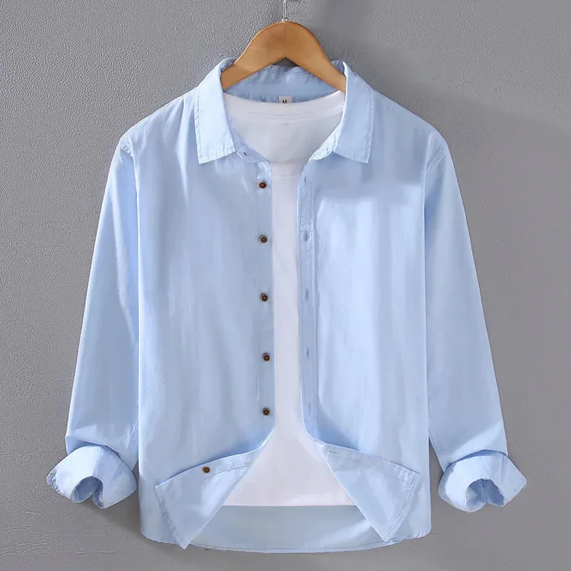 Casual Lapel Relax Fit Shirts