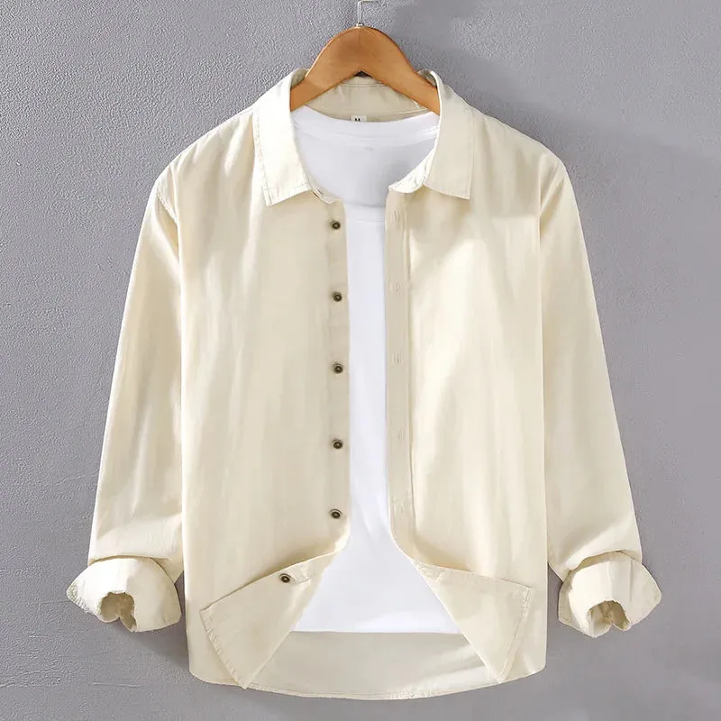 Casual Lapel Relax Fit Shirts
