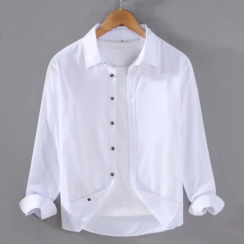 Casual Lapel Relax Fit Shirts