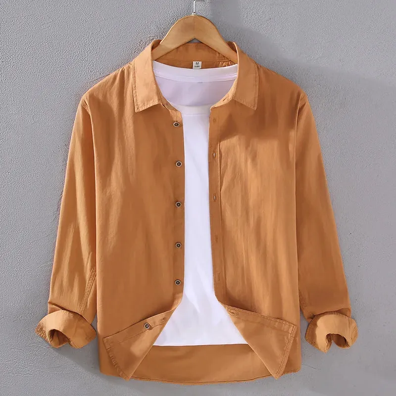 Casual Lapel Relax Fit Shirts