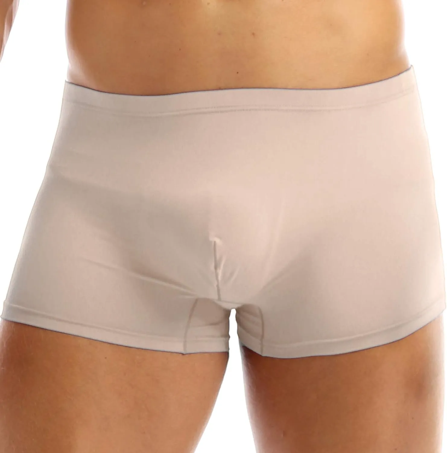 CHICTRY Men's Breathable Ice Silk Boxer Briefs Bikini Underwear