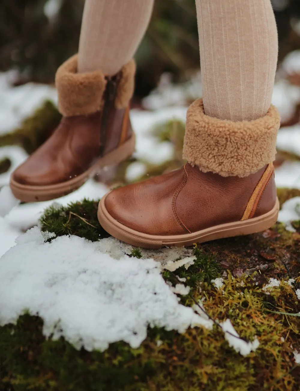 Chubby Shearling Winter Boot - Hazelnut