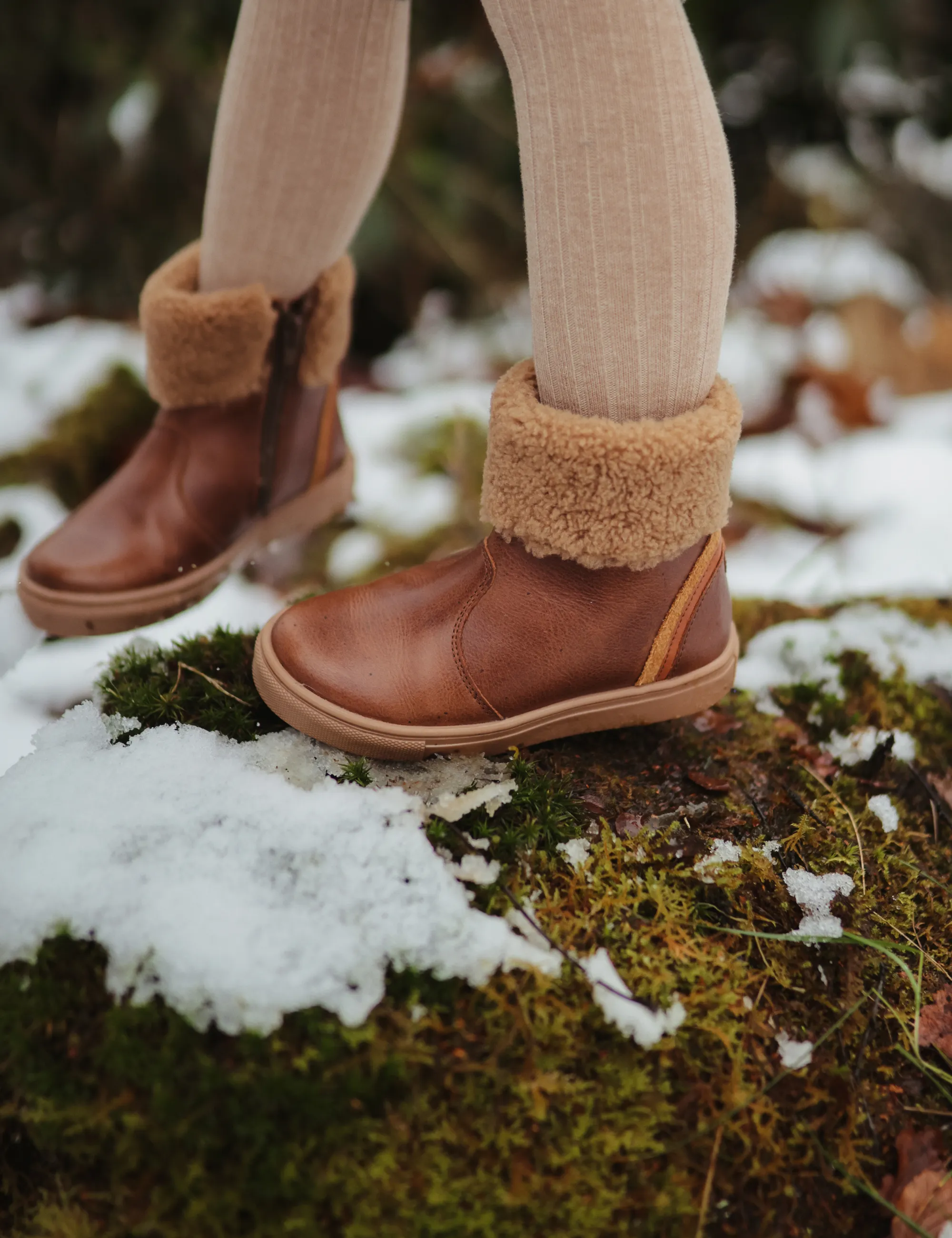 Chubby Shearling Winter Boot - Hazelnut