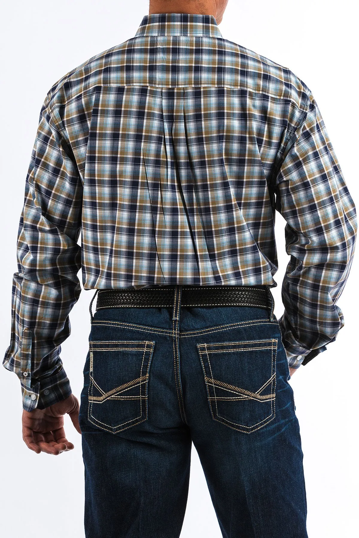 Cinch Men's Plaid Western Shirt