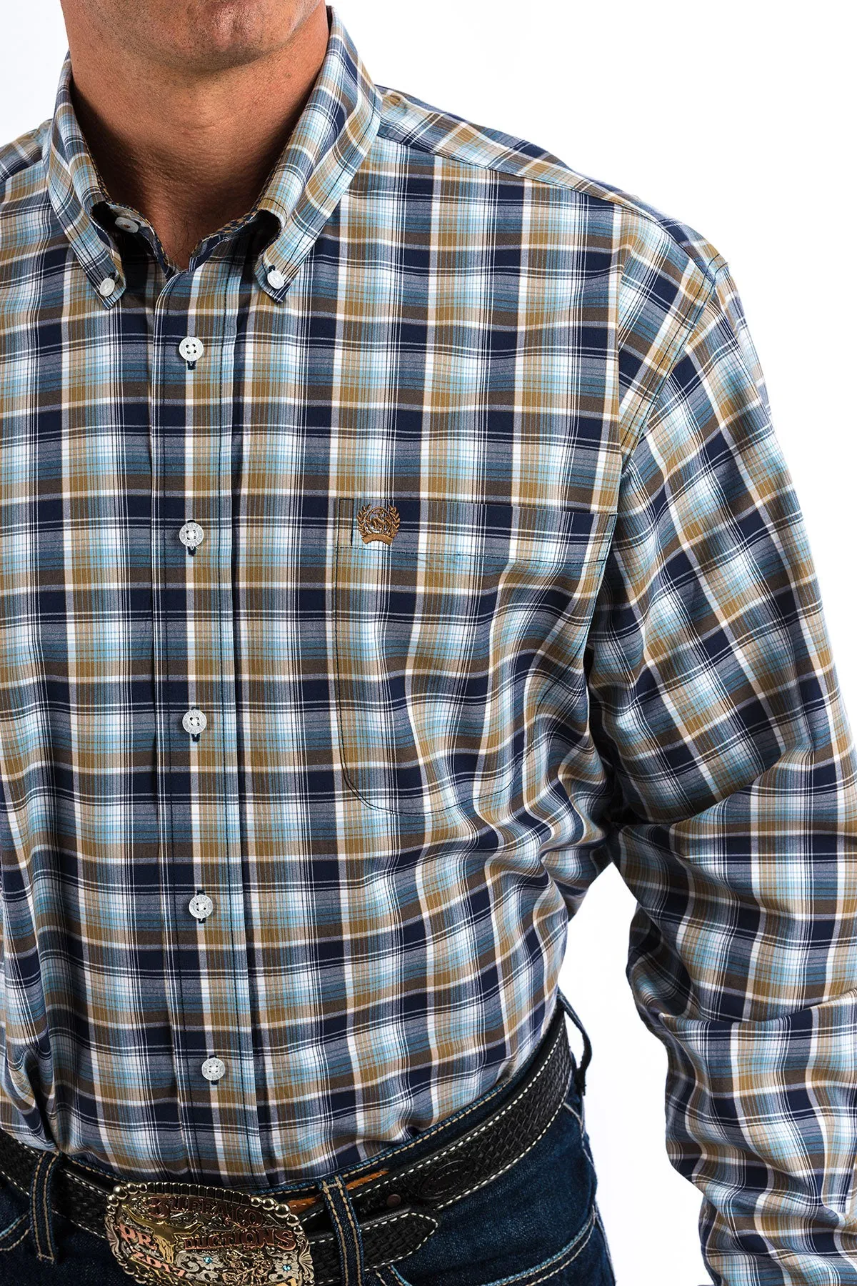 Cinch Men's Plaid Western Shirt