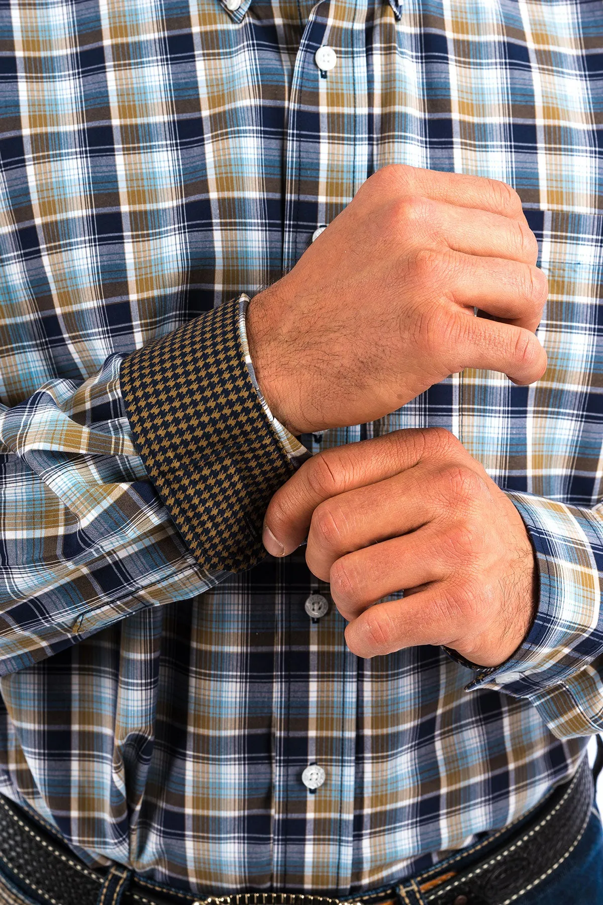 Cinch Men's Plaid Western Shirt