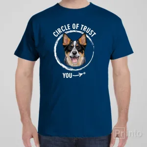 Circle of trust (Australian Cattle dog) - T-shirt