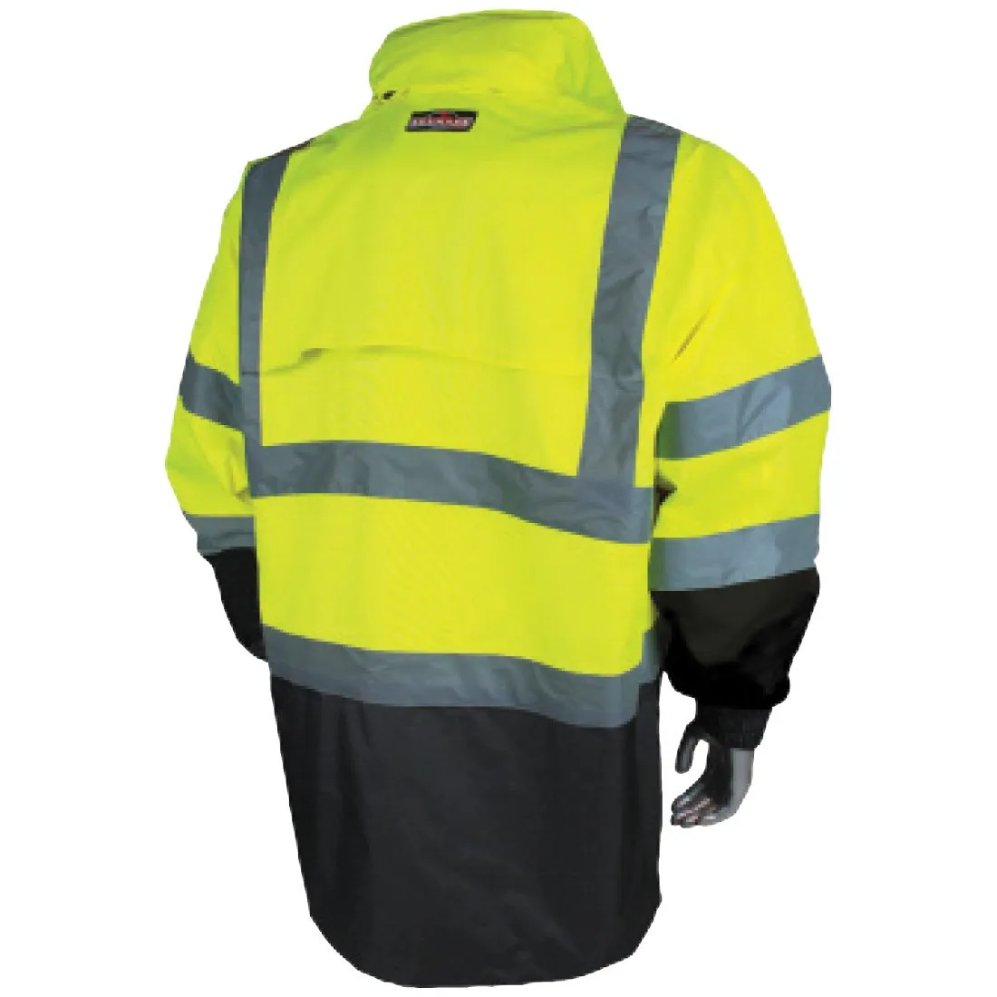 Class 3 Reflectivz Rain Jacket - Lime - 3XL