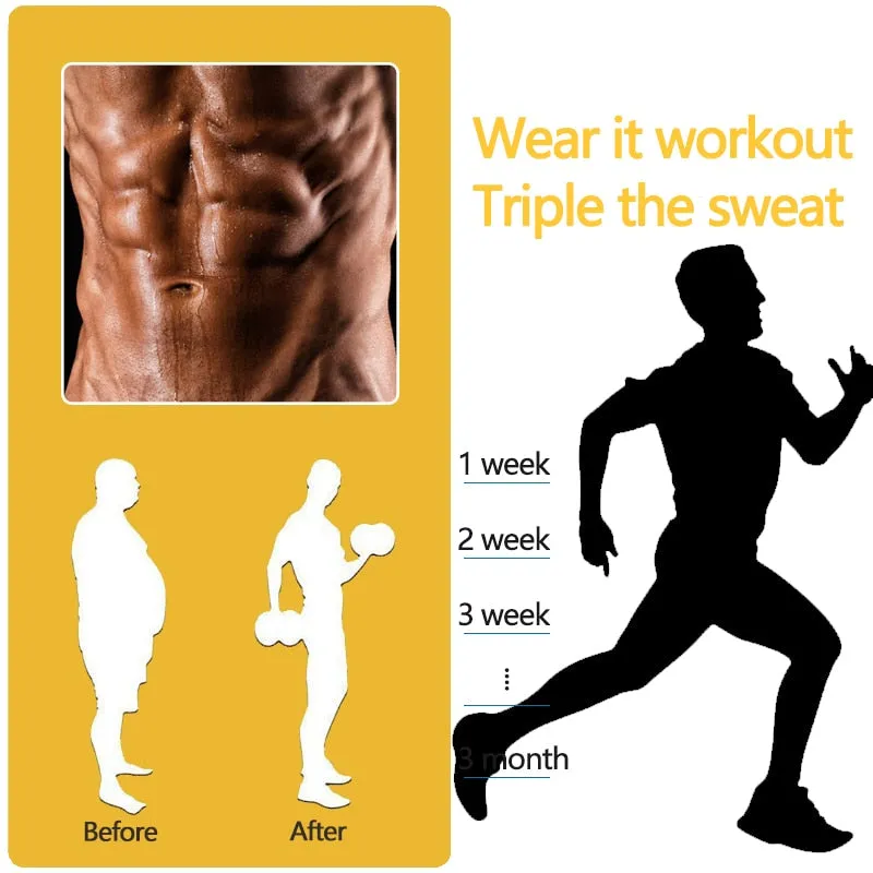 Classix Men Body Toning T-Shirt Body Shaper Corrective Posture Shirt Slimming Fat Burning Compression top