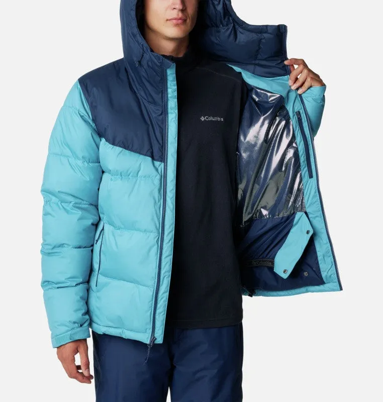Columbia Mens Iceline Ridge Insulated Jacket-NAVY
