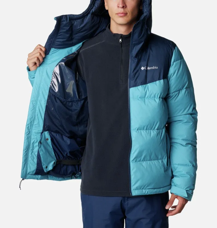 Columbia Mens Iceline Ridge Insulated Jacket-NAVY