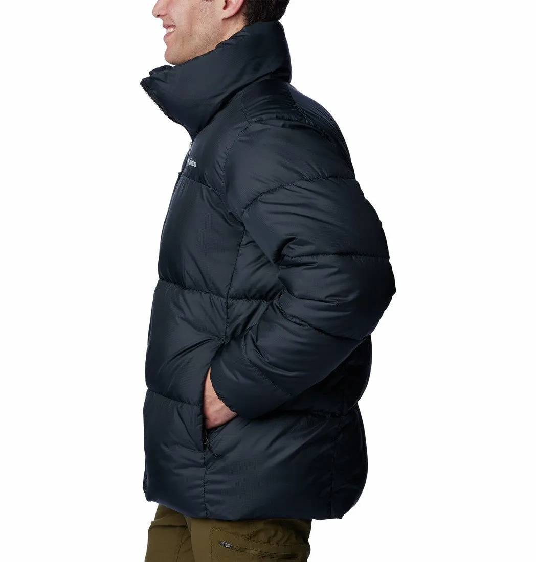 Columbia Mens Puffect Insulated Jacket-BLACK