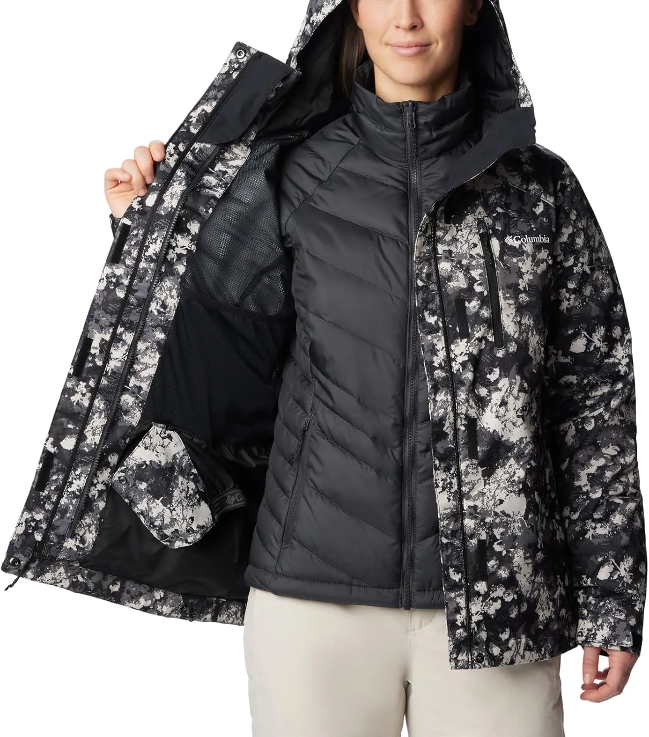 Columbia Women’s Whirlibird IV Interchange Winter Jacket, Waterproof & Breathable