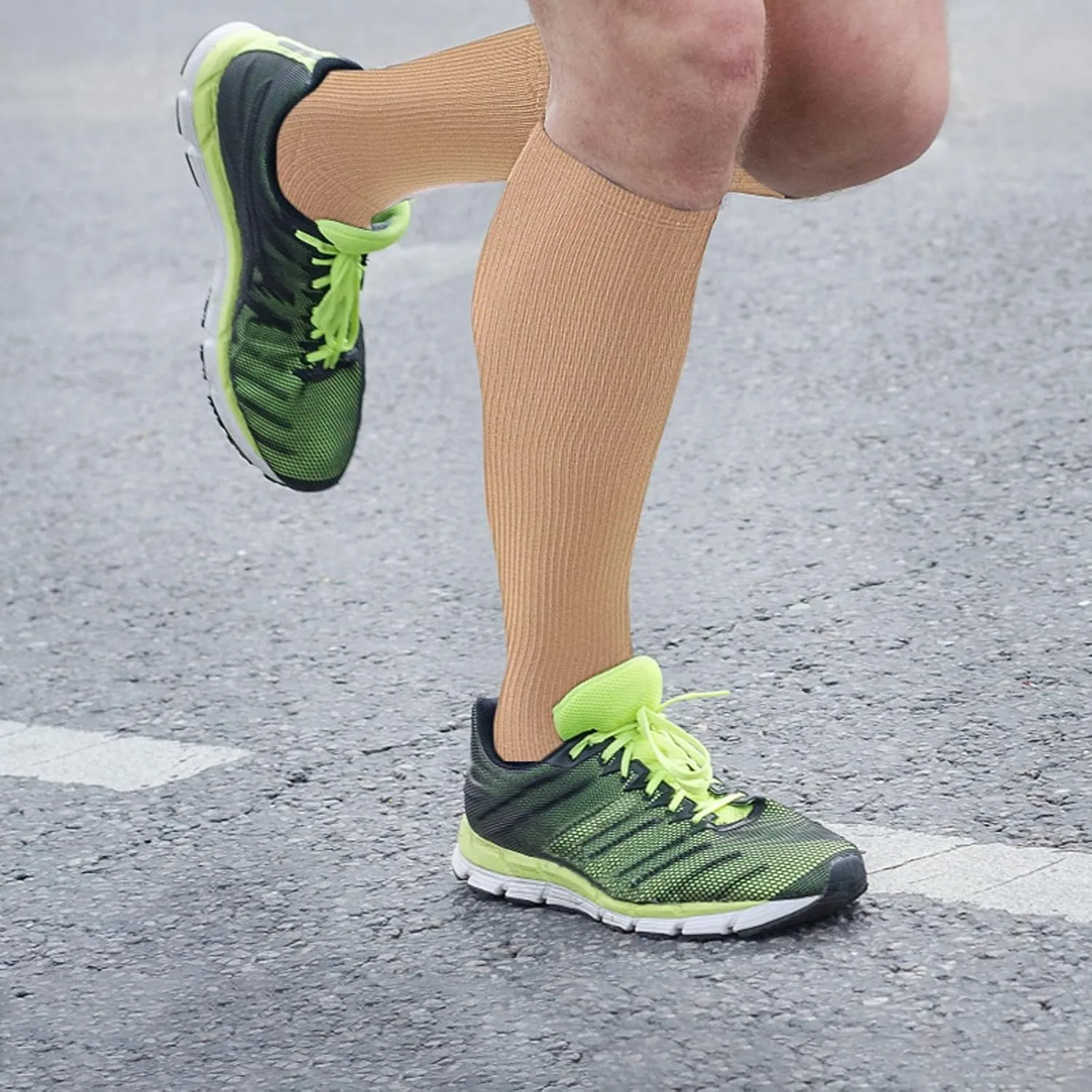 Compression Stockings For Women Graduated Knee High Compression Stockings Calf Leg & Foot Comfort and Fatigue Relief